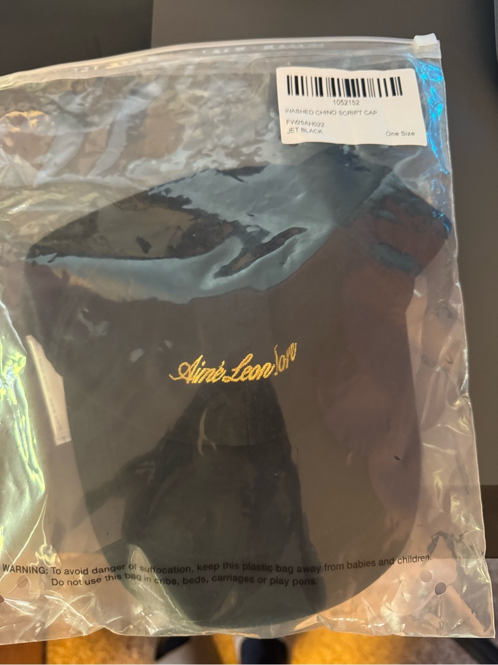 Aime Leon Dore Washed Script Chino Hat